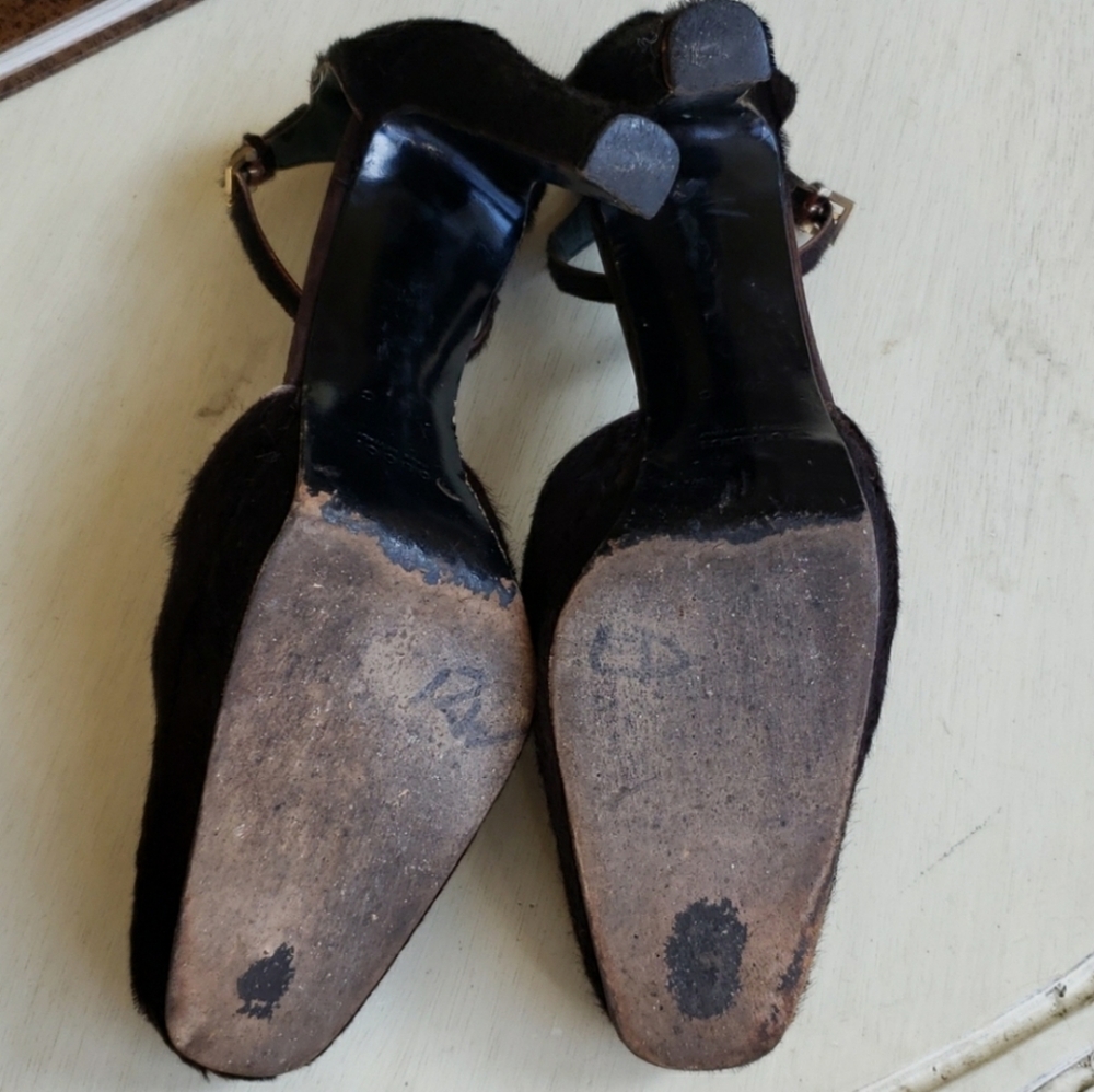 Gucci Platform Ponyhair Heels - Picture 8 of 8